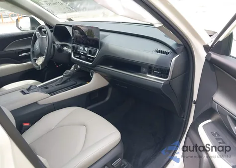 2024 Toyota Grand Highlander Hybrid Xle from USA, damaged, VIN 5TDACAB52RS021615